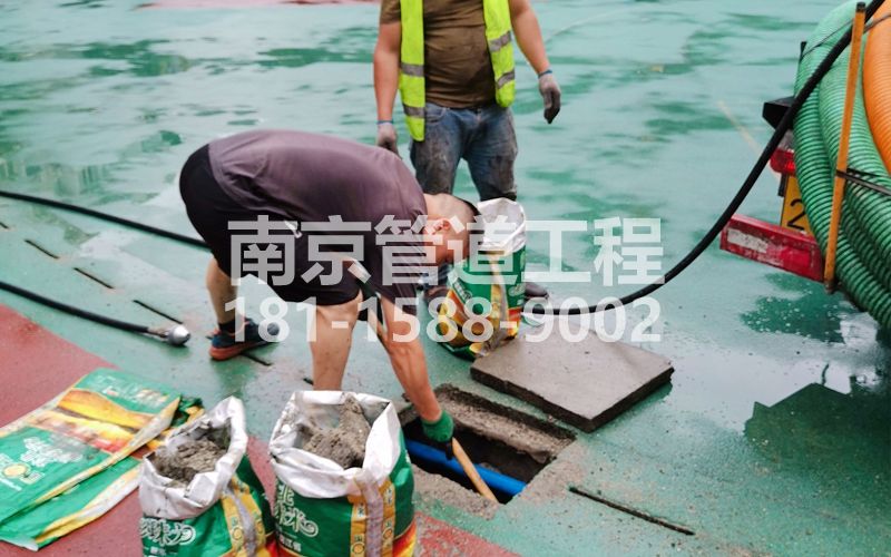 夫子庙管道清淤