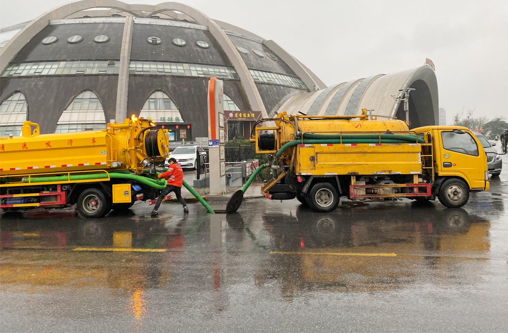 夫子庙商场管道清淤