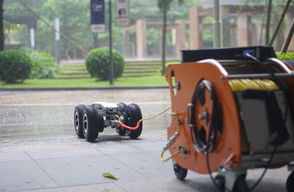 夫子庙管道检测机器人