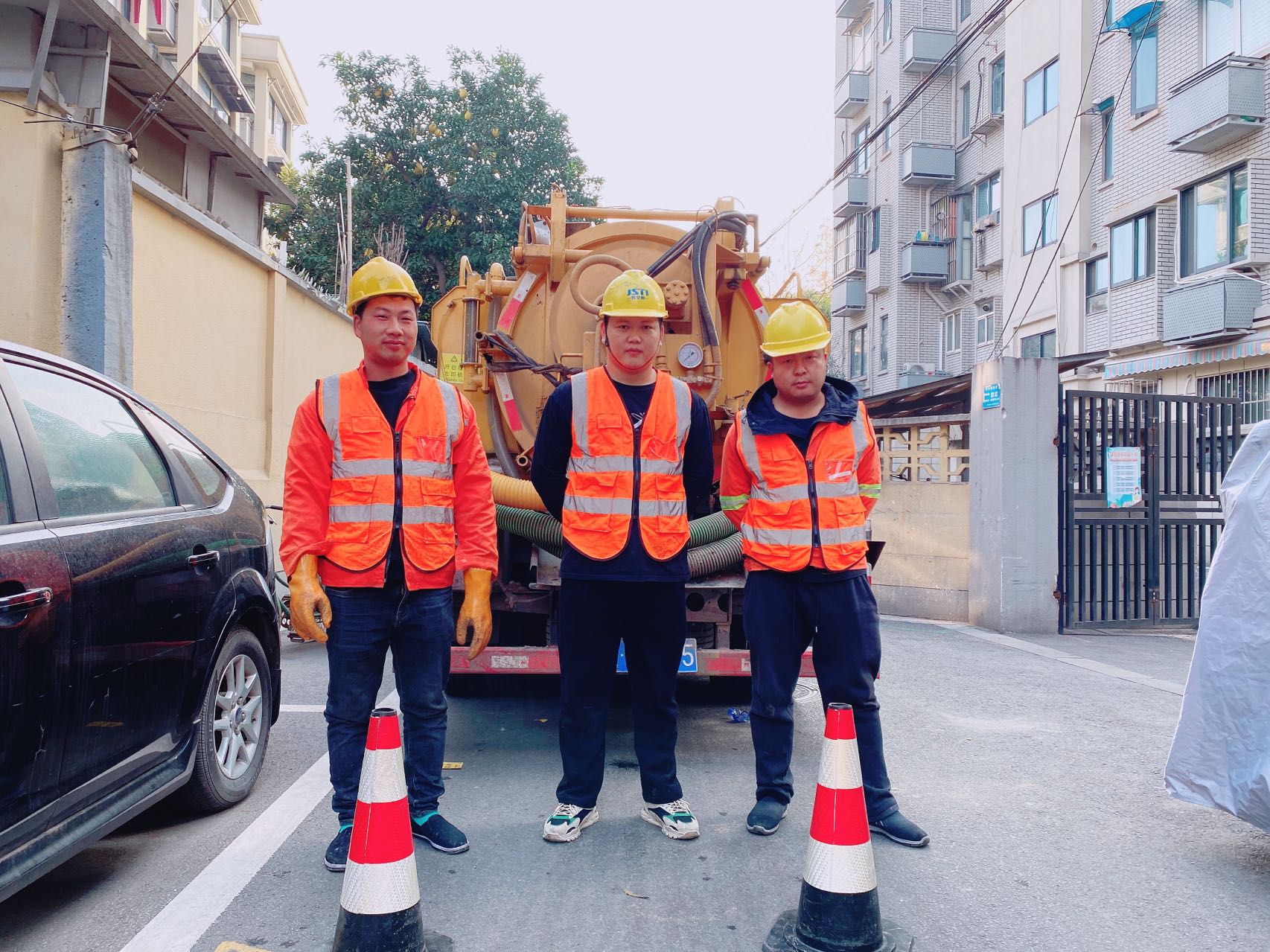 夫子庙南京某小区管道清淤检测施工